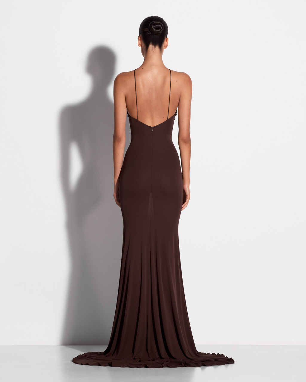 Halter Gown in Jersey