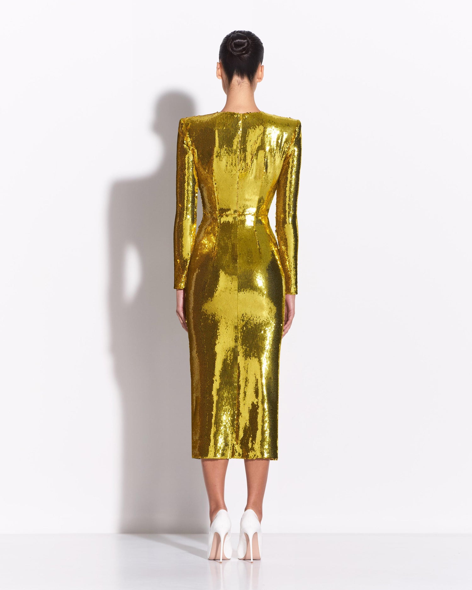 Long Sleeve Dress in Sequin