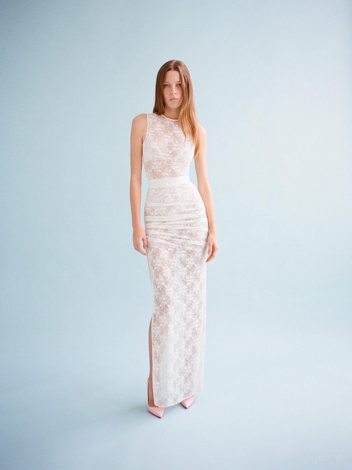 Alex Perry Bride Edit Collection One - Sleeveless Bodysuit in Lace