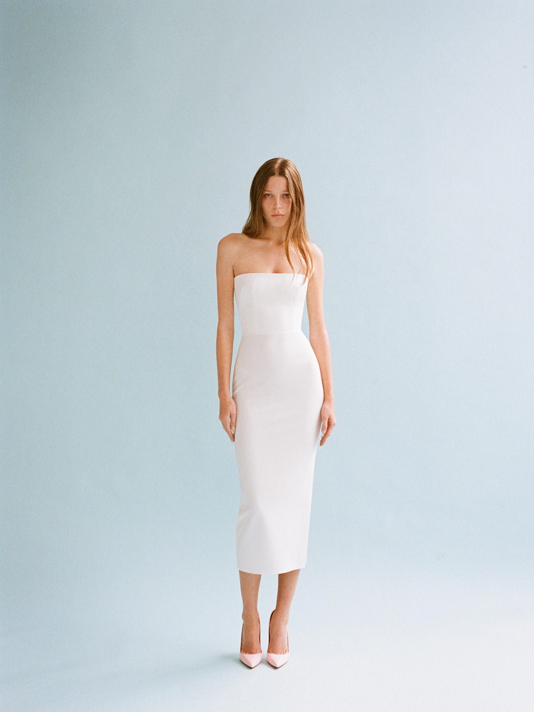 Alex Perry Bride Edit Collection One — Strapless Dress in Stretch Crepe