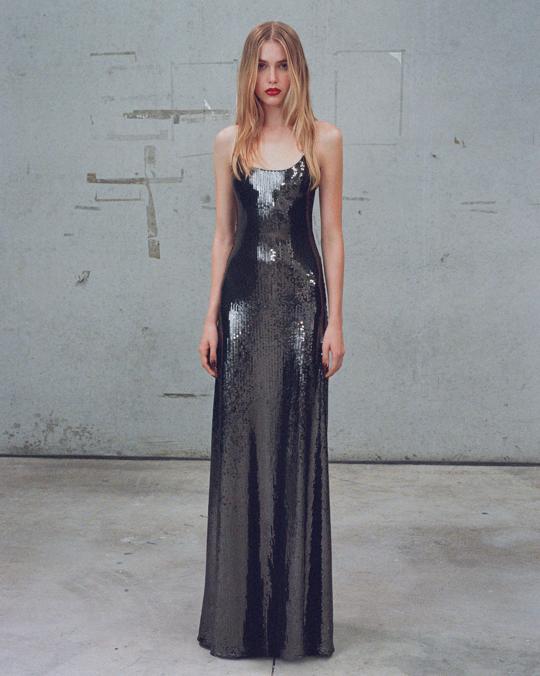 Alex Perry Pre Fall 2025 Look 44 — Singlet Gown in Sequin
