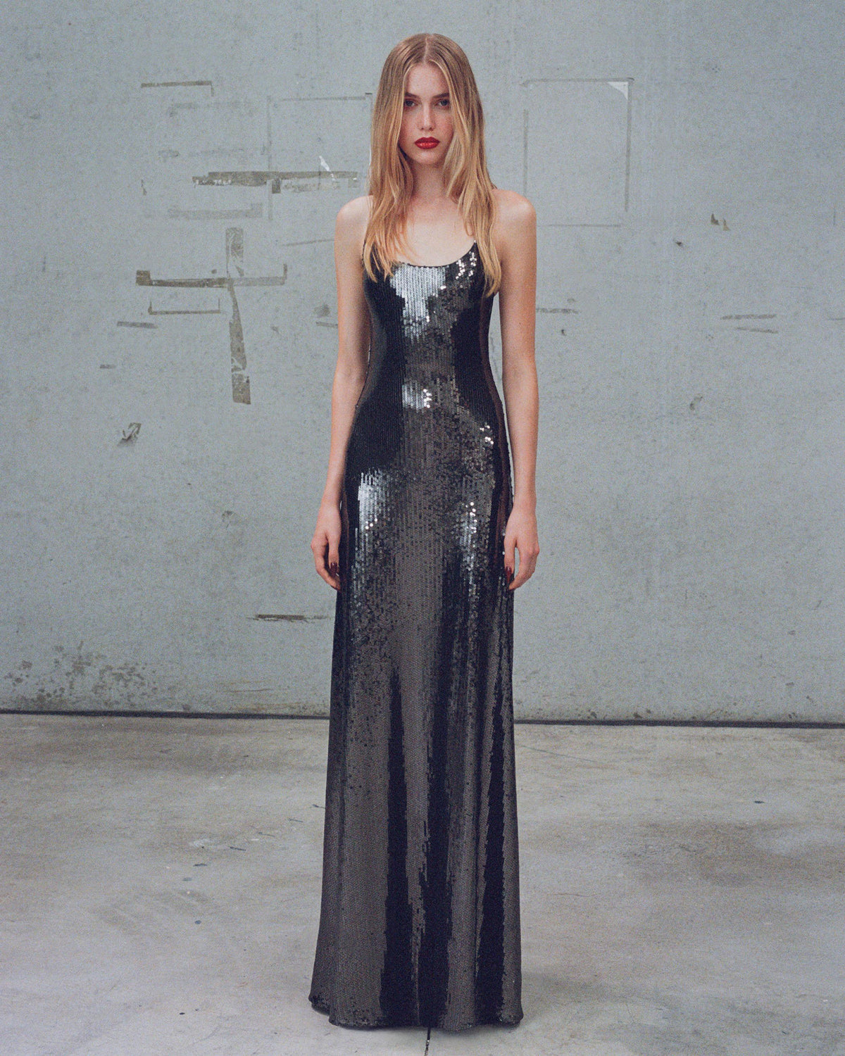 Alex Perry Pre Fall 2025 Look 44 - Singlet Gown in Sequin