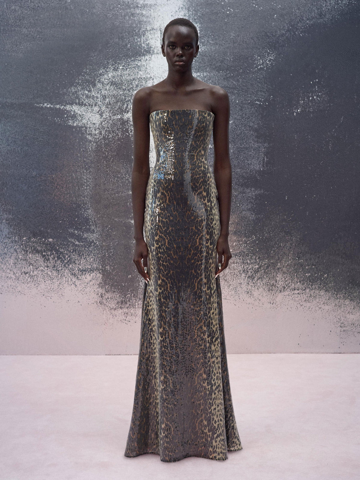 Alex Perry Resort 2026 Look 27 - Strapless Gown in Sequin Stretch Mesh