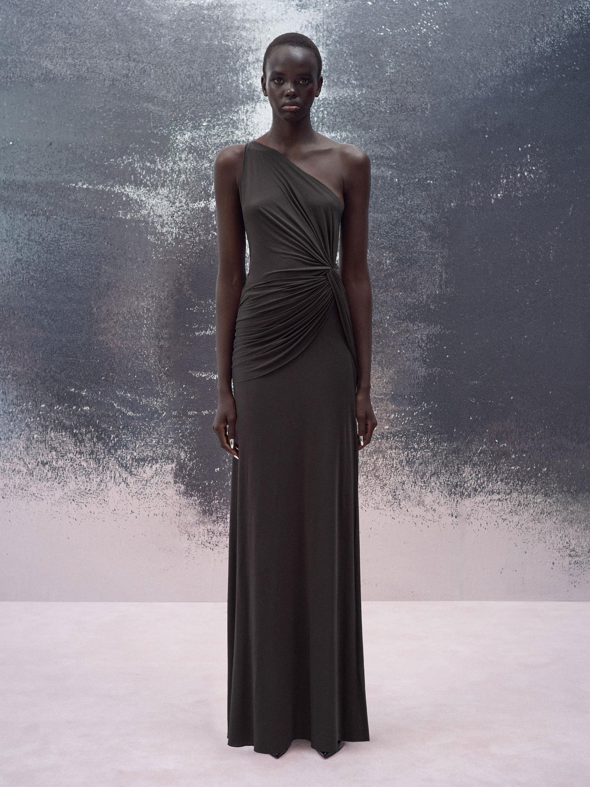 Alex Perry Resort 2026 Look 44 - One Shoulder Twist Gown in Jersey