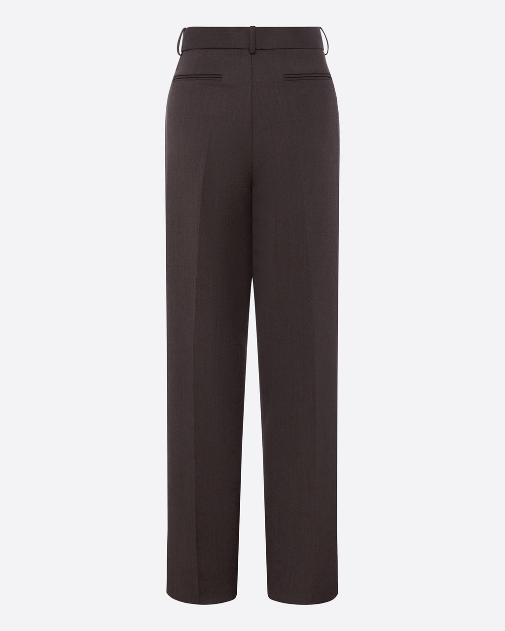 Low Rise Trouser in Wool Suiting