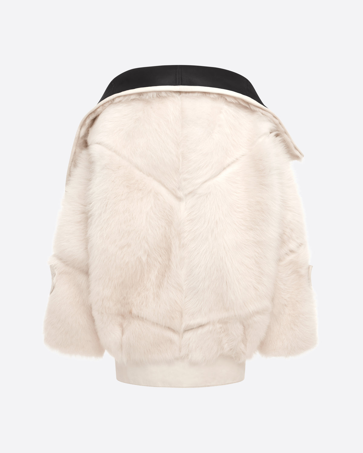 Oversize Biker Jacket in Shearling