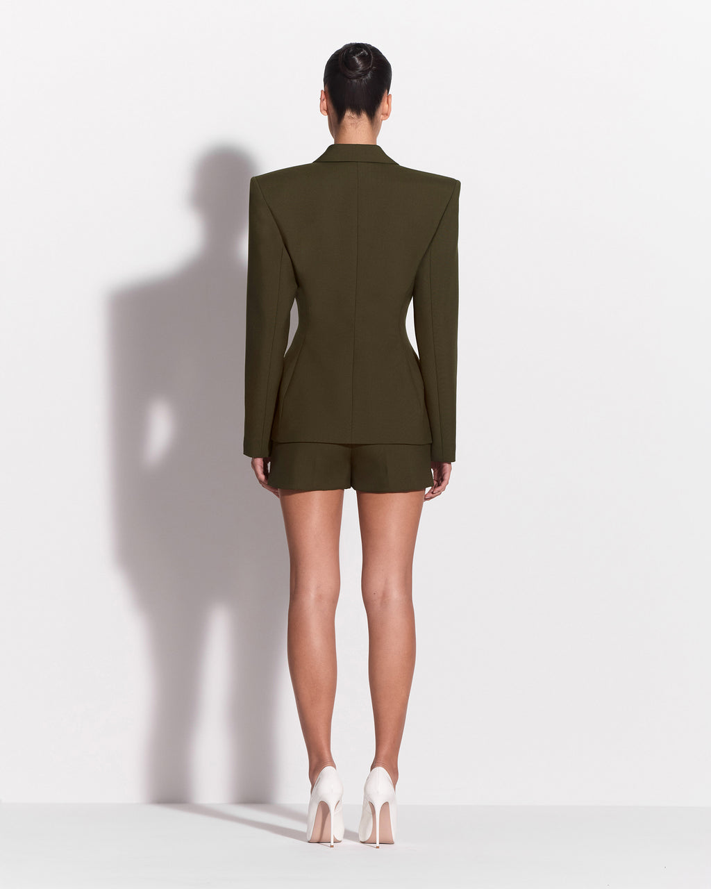 Short in Wool Suiting