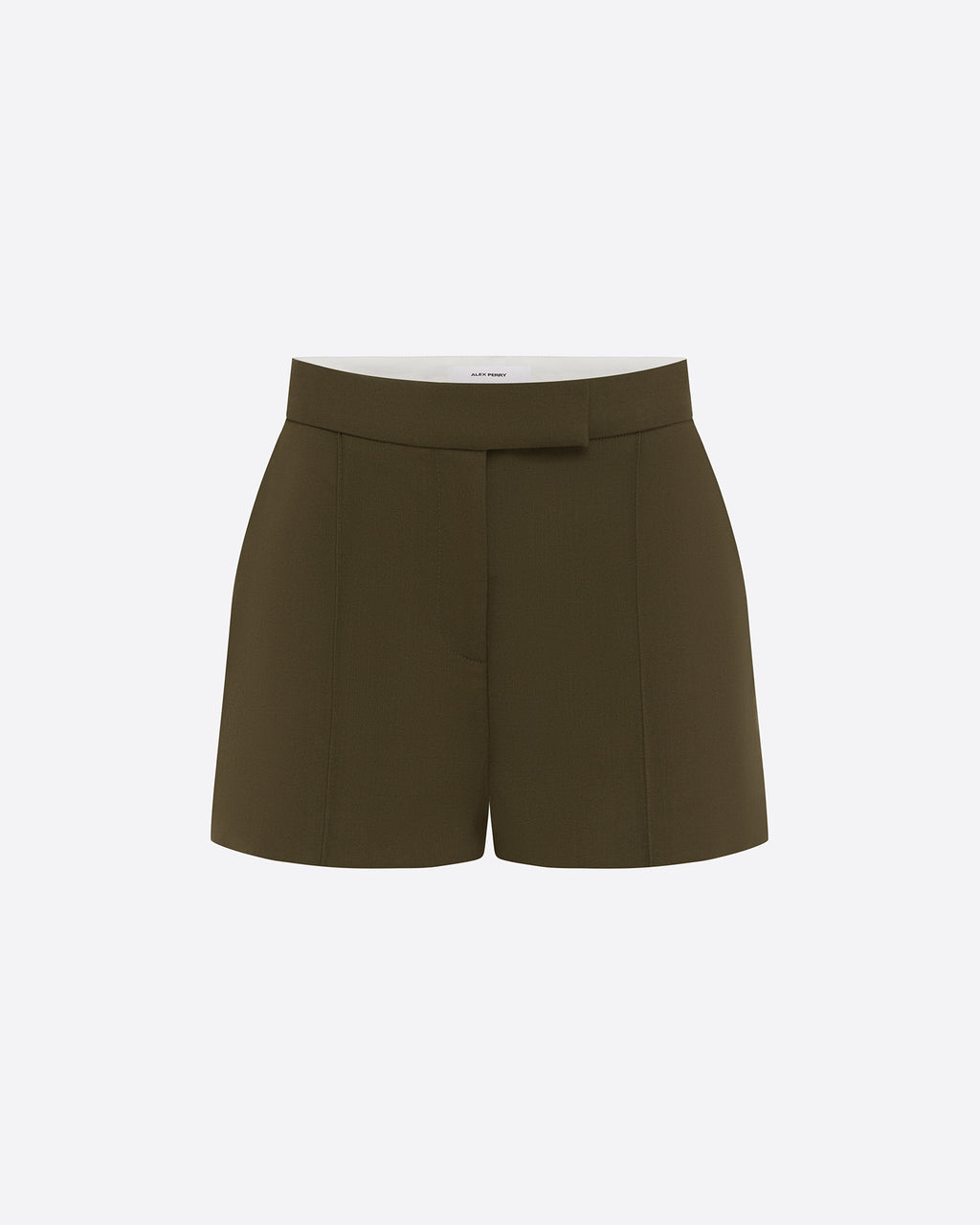 Short in Wool Suiting