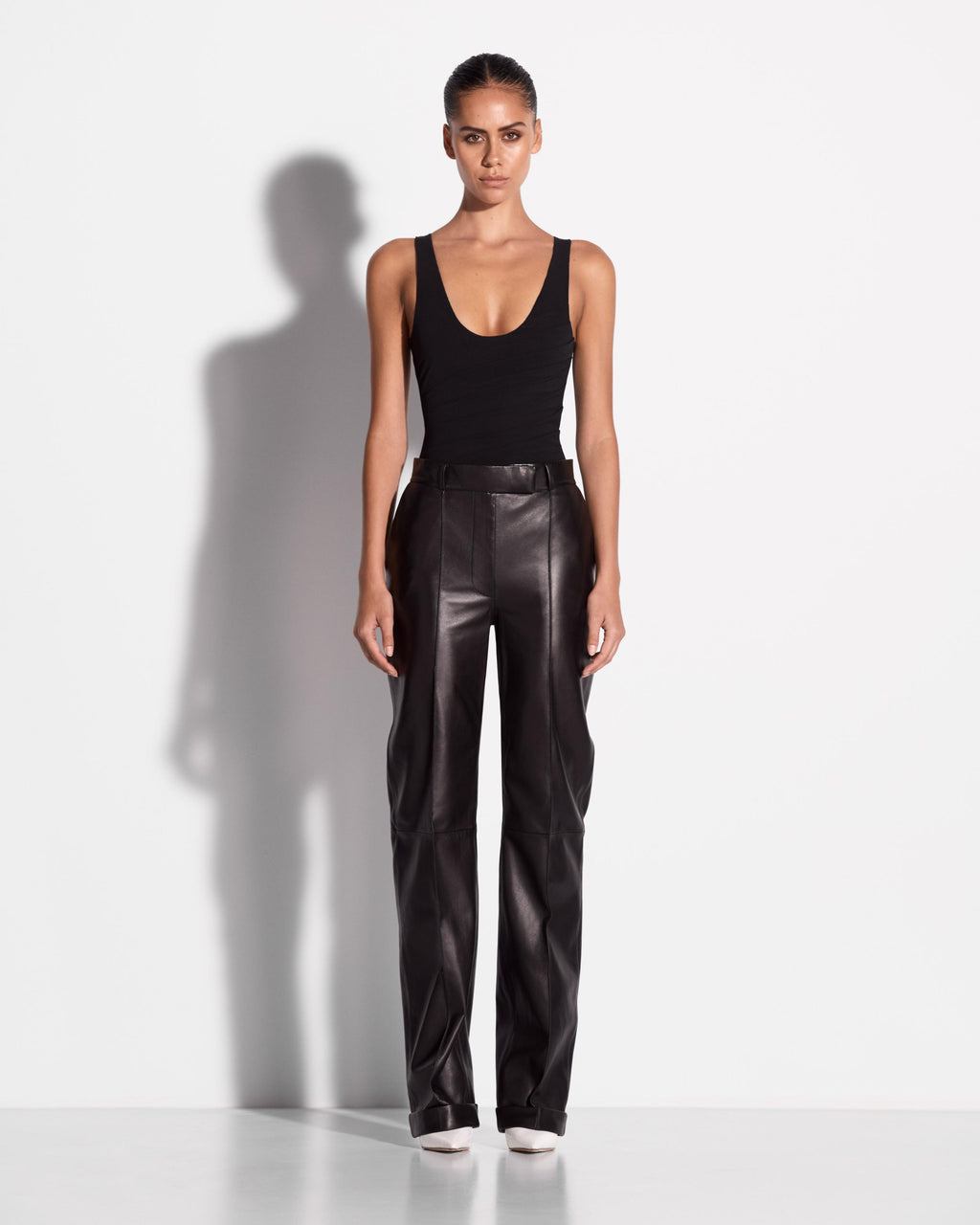 Singlet Bodysuit in Stretch Mesh