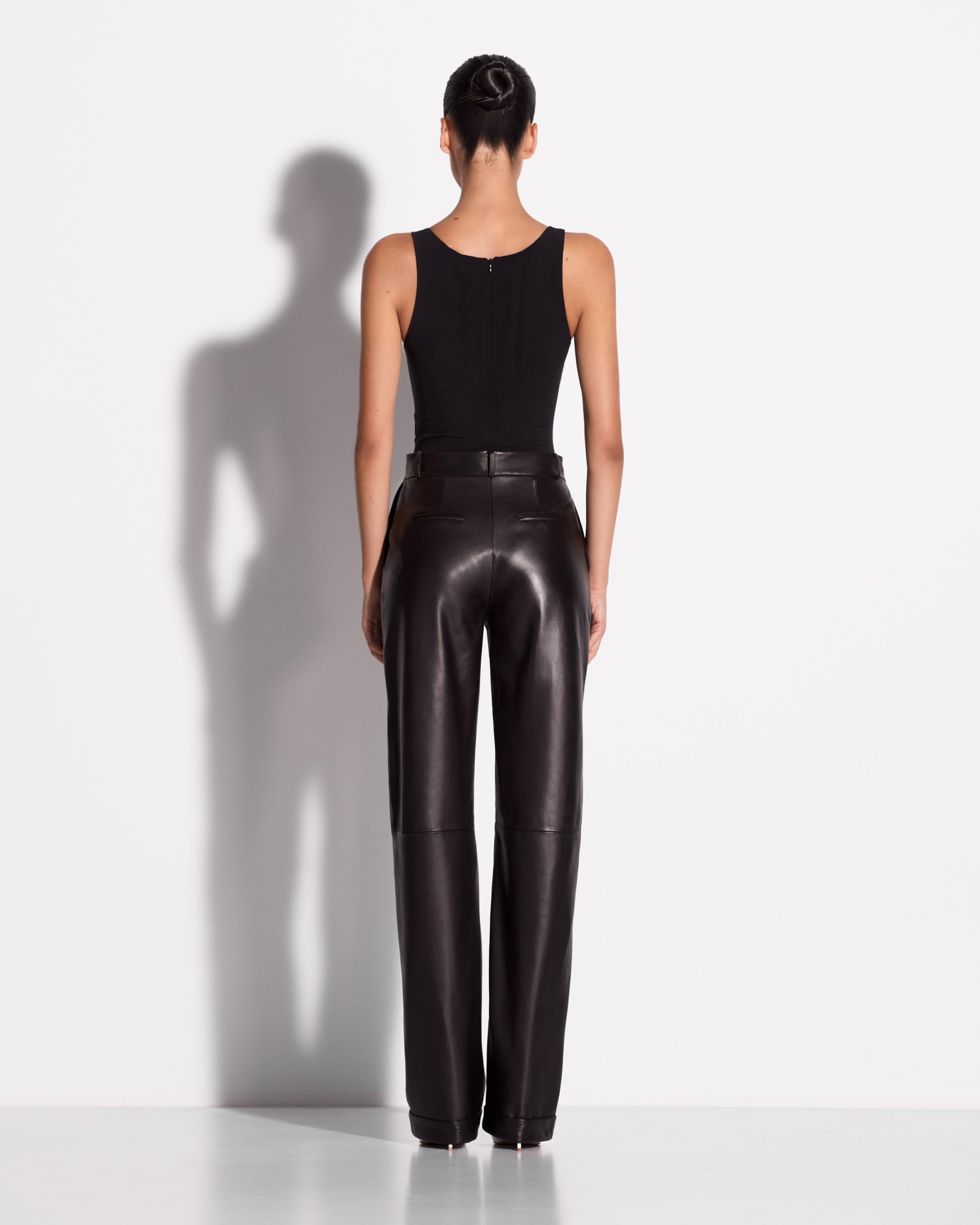 Singlet Bodysuit in Stretch Mesh