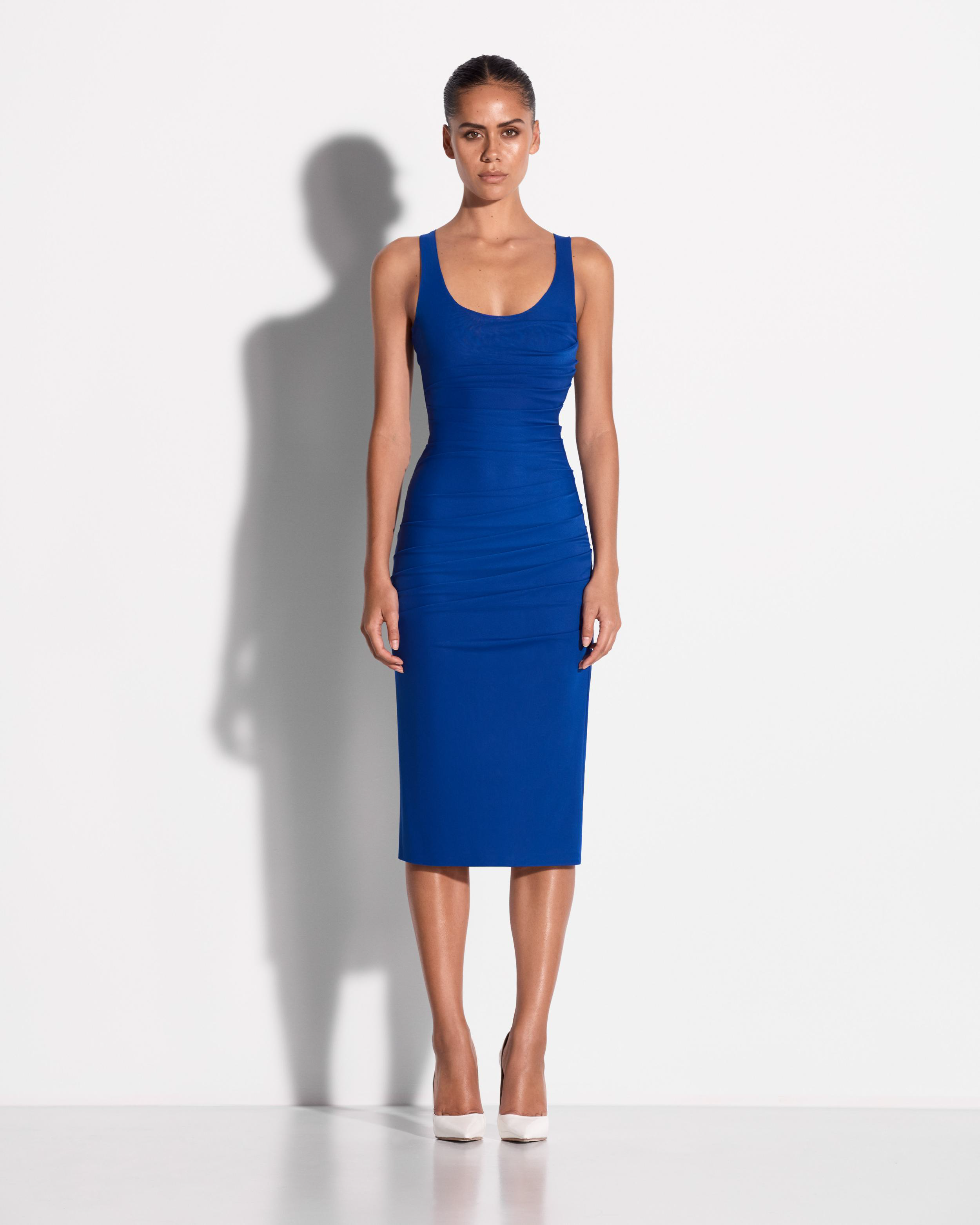 Singlet Dress in Stretch Mesh