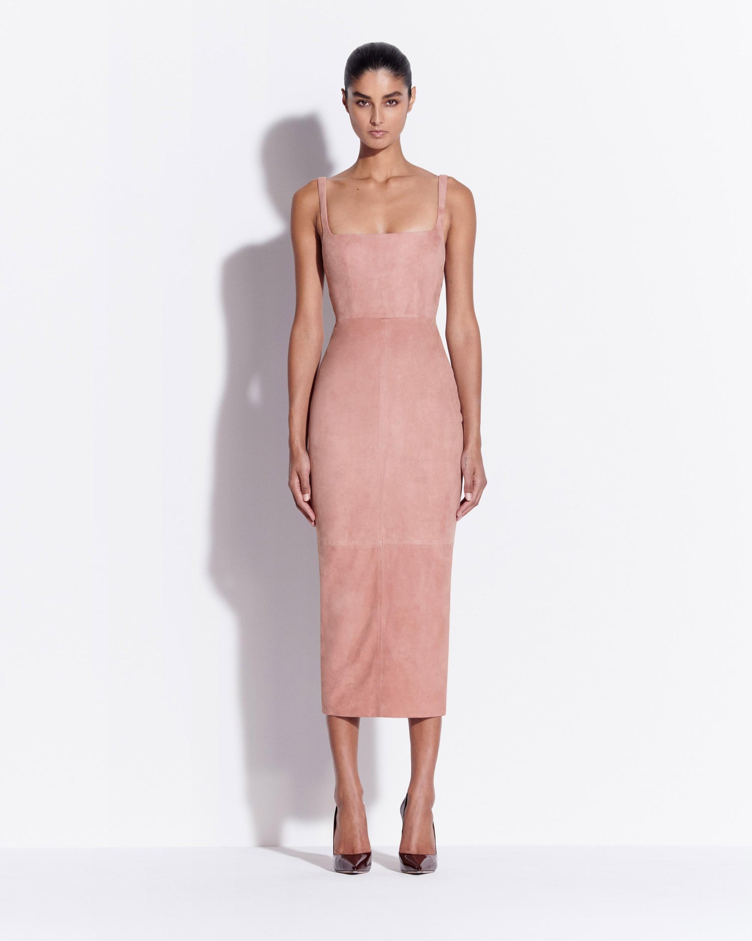 Singlet Dress in Suede