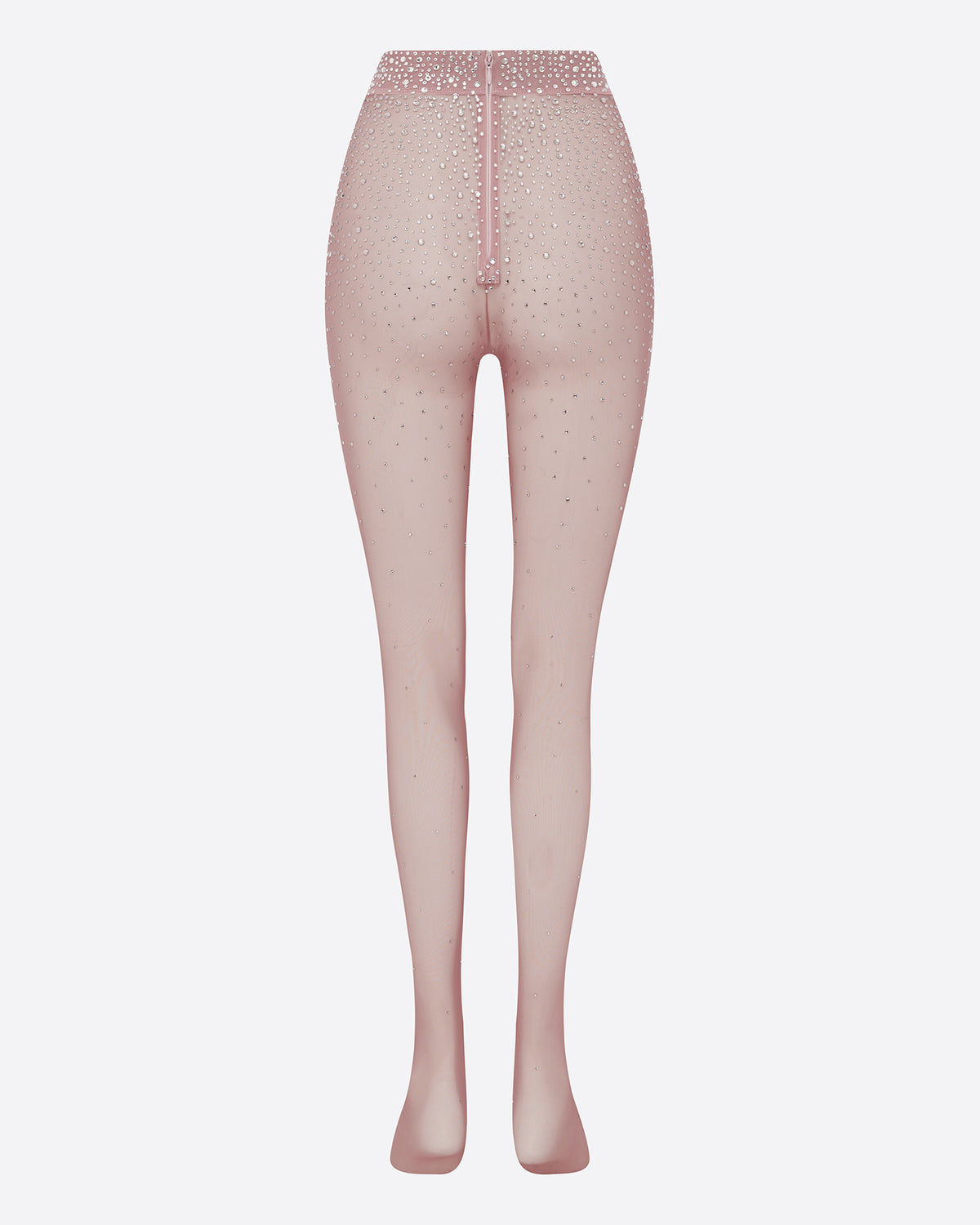 Stocking in Crystal Mesh
