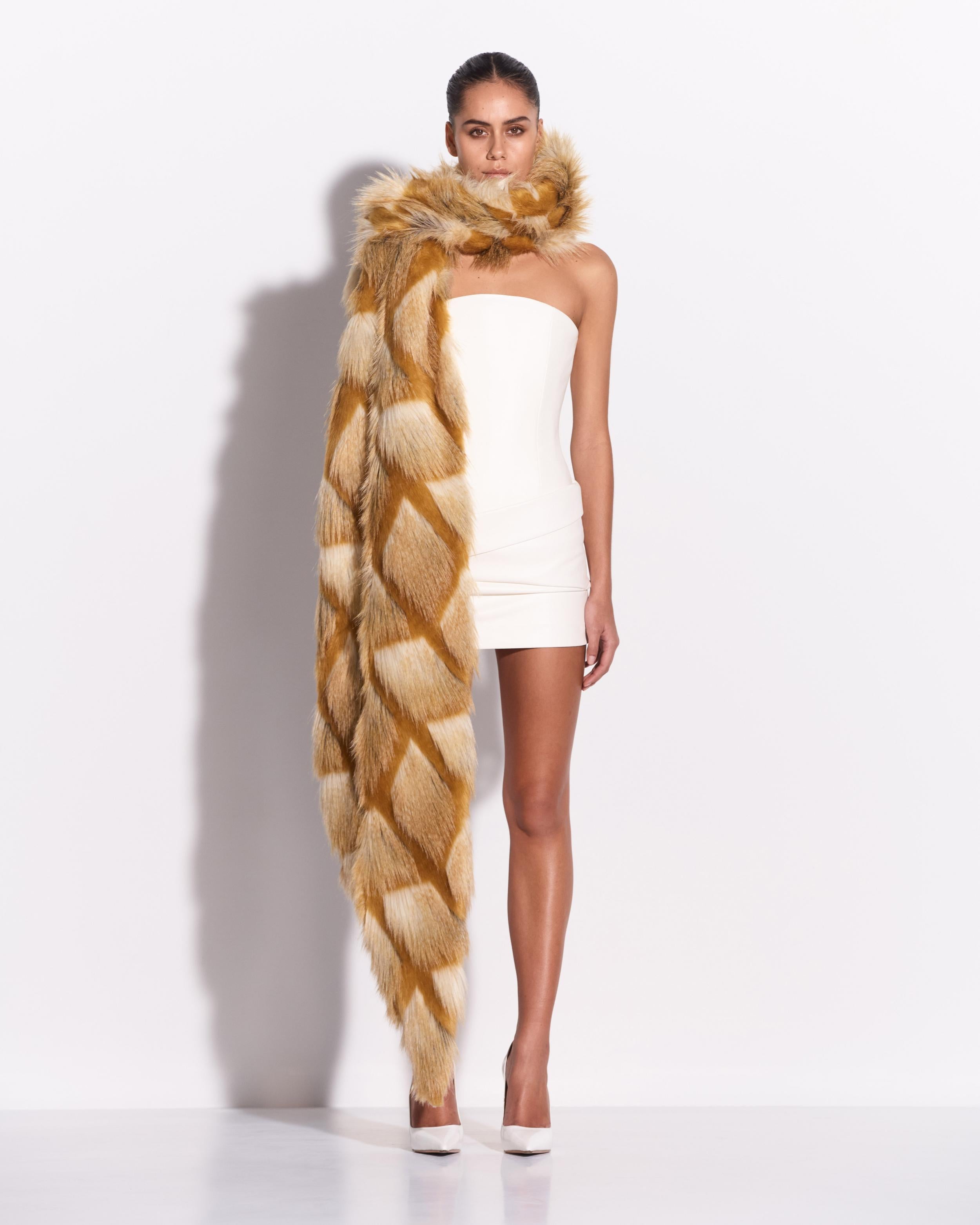 Stole in Faux Fur