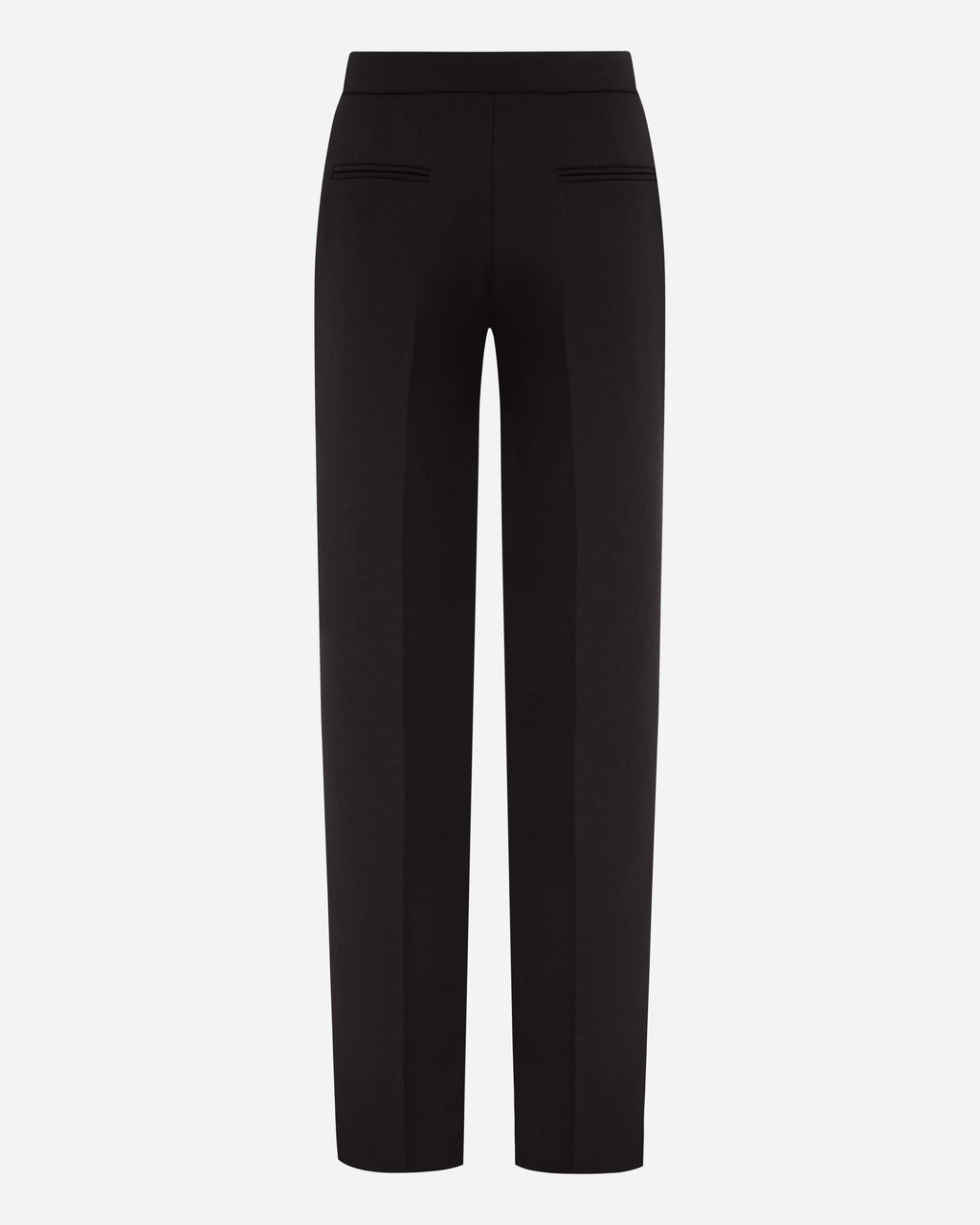 Straight Trouser in Wool Suiting