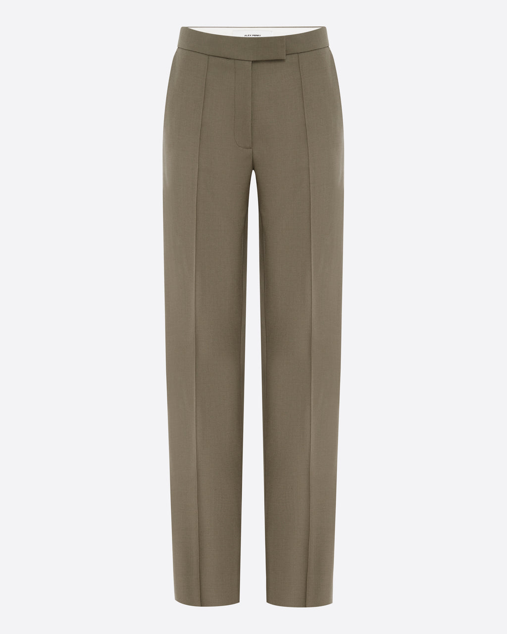Straight Trouser in Wool Suiting