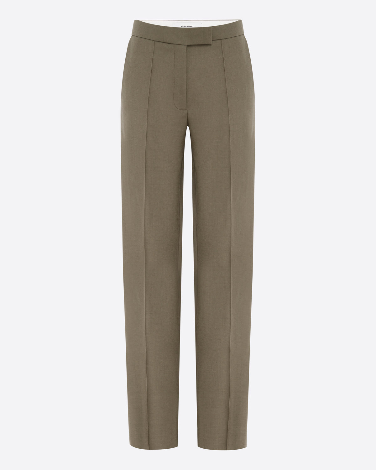 Straight Trouser in Wool Suiting