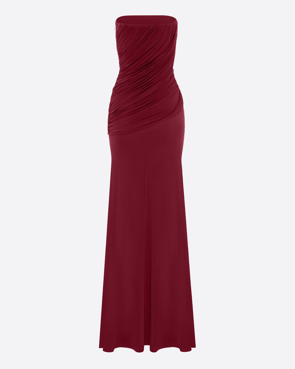 Strapless Drape Gown in Jersey