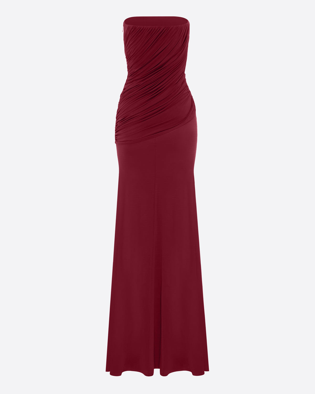 Strapless Drape Gown in Jersey