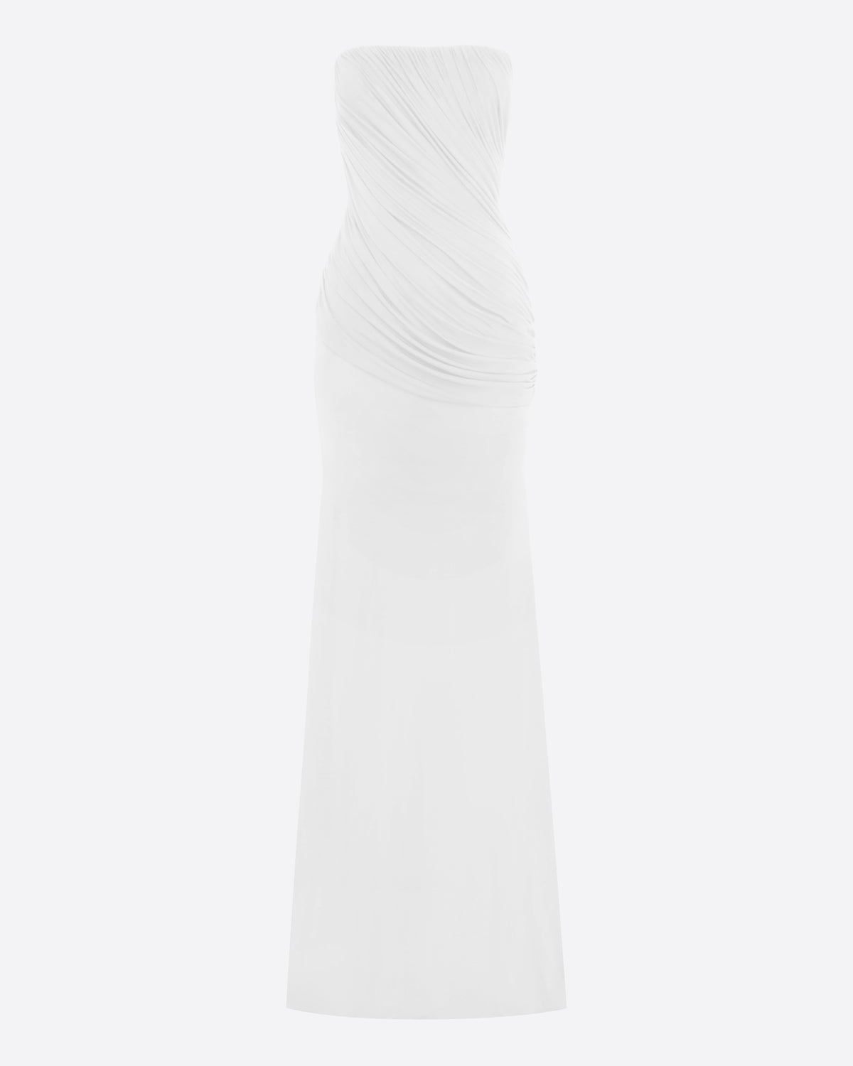 Strapless Drape Gown in Jersey