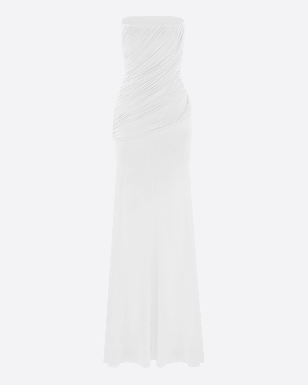 Strapless Drape Gown in Jersey