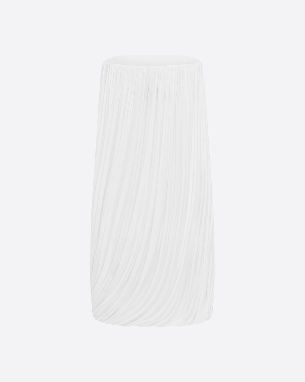 Strapless Drape Mini Dress in Jersey