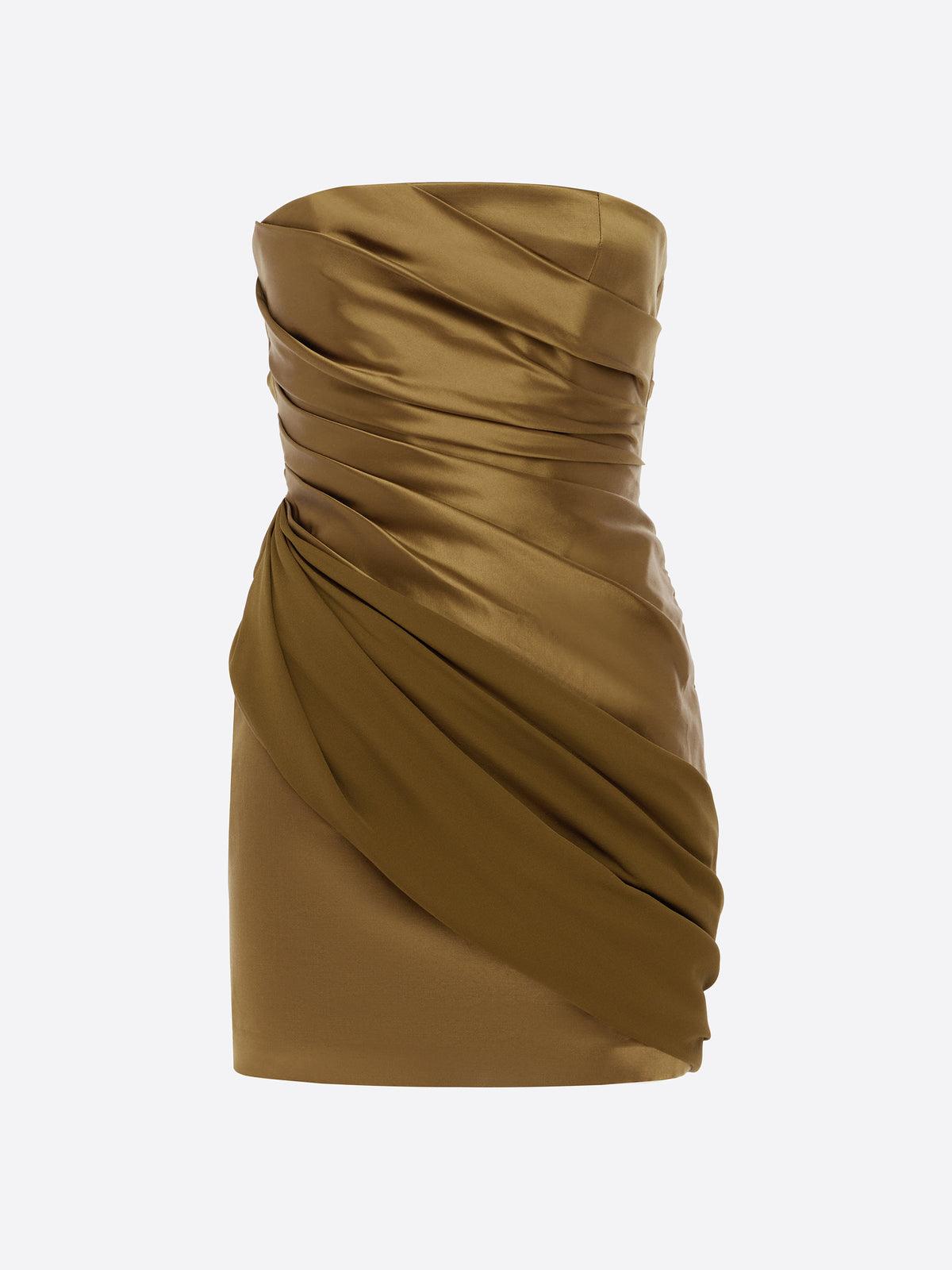 Strapless Draped Mini Dress in Duchess Satin Georgette - d1855re27-strapless-draped-mini-dress-in-duchess-satin-georgette-bronze-11.jpg