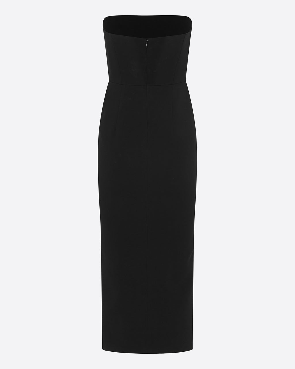 Strapless Dress in Crepe