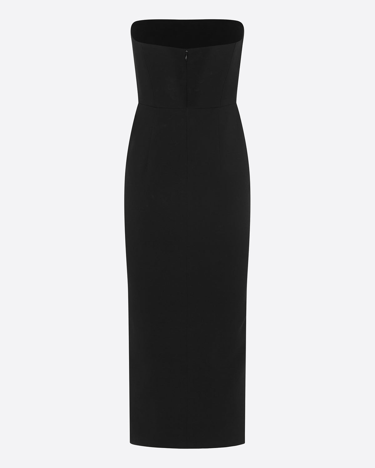 Strapless Dress in Crepe