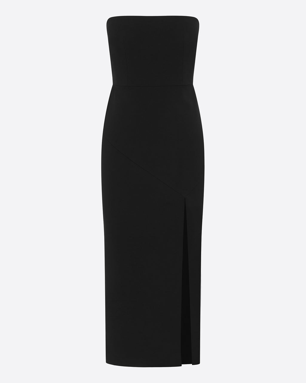Strapless Dress in Crepe