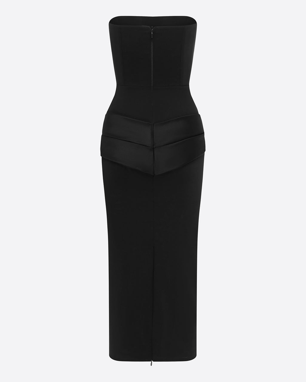 Strapless Dress in Stretch Mesh