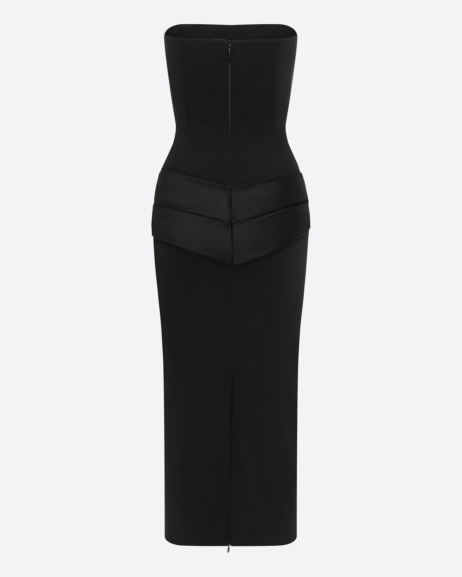 Strapless Dress in Stretch Mesh