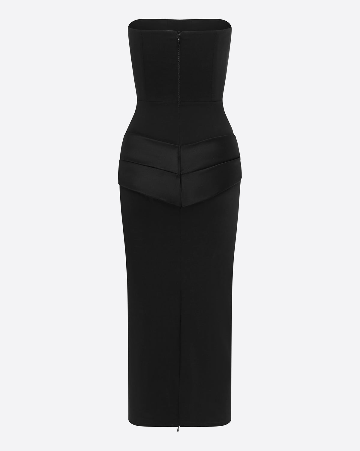 Strapless Dress in Stretch Mesh