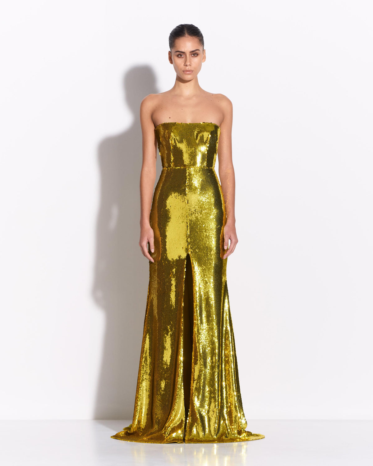 Strapless Gown in Sequin