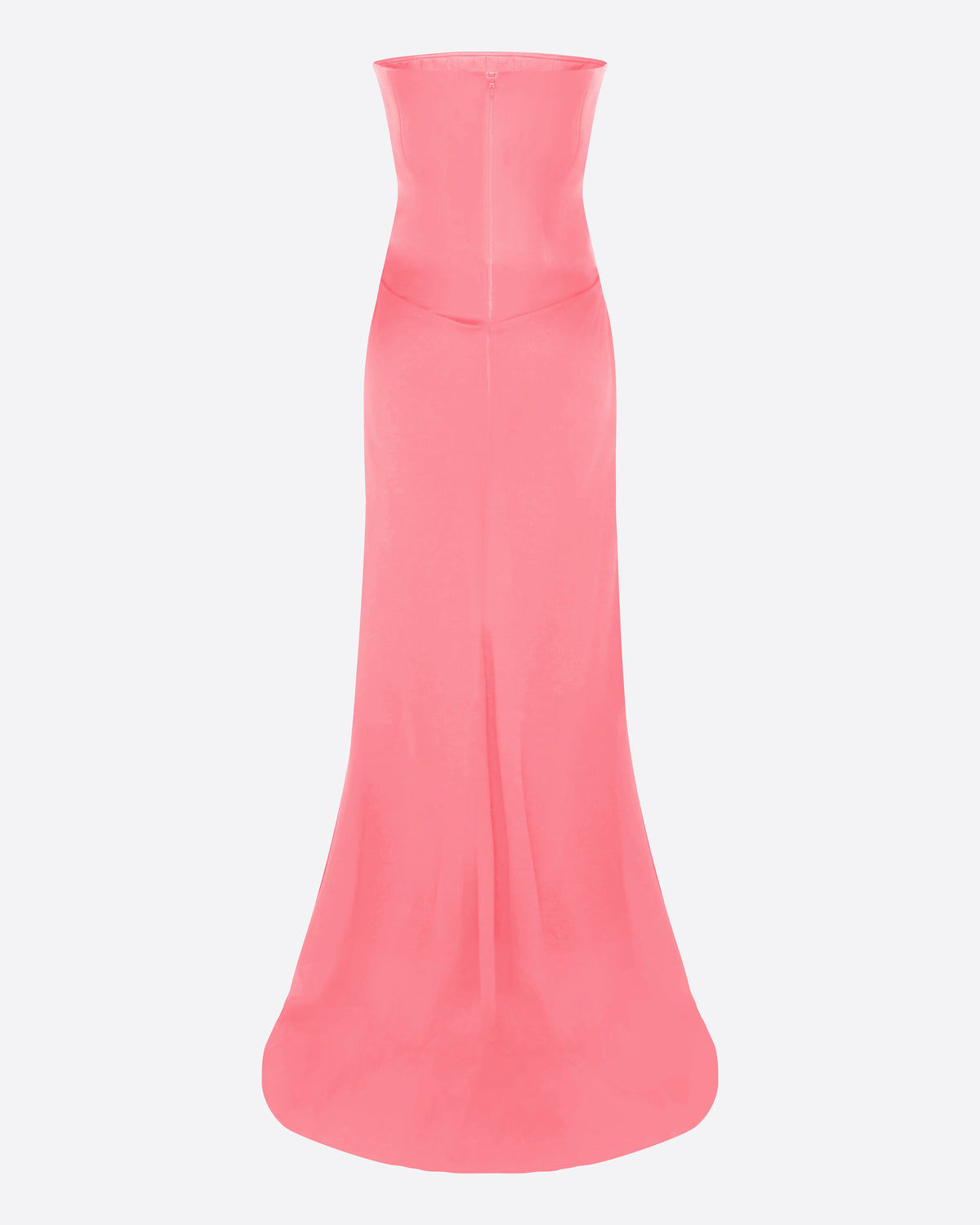 Strapless Longline Gown in Duchess Satin