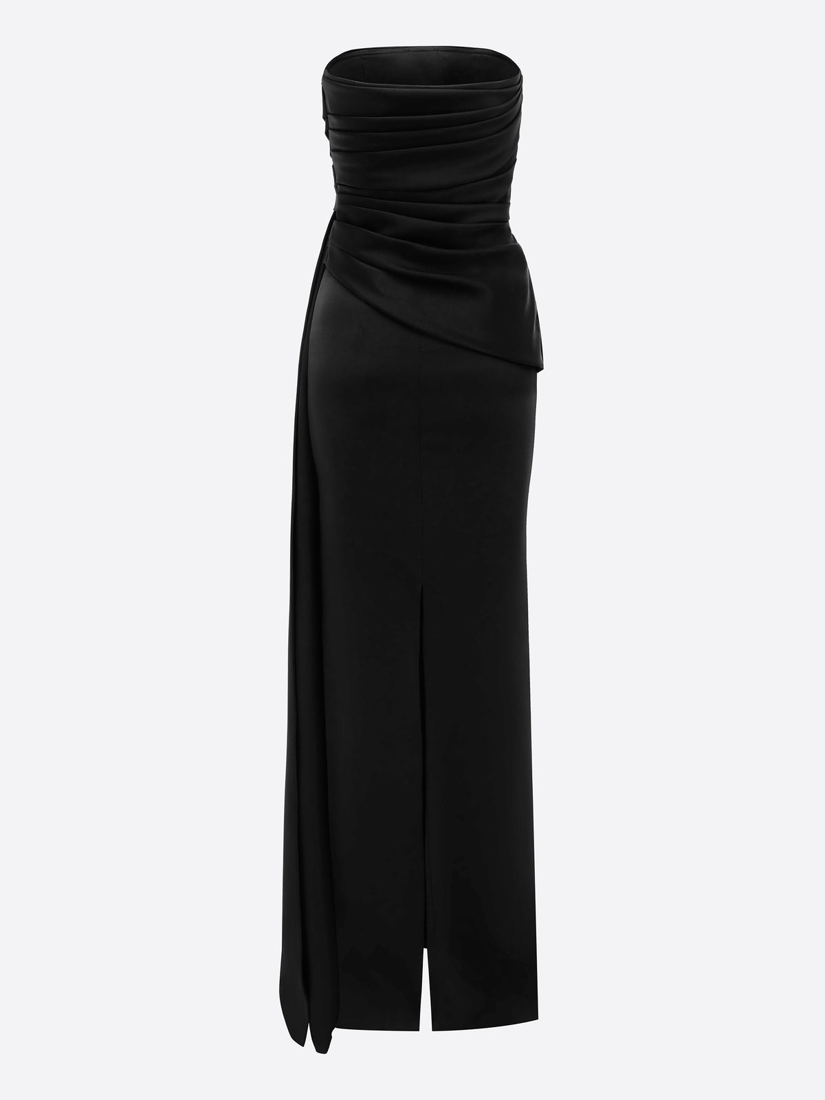 Strapless Sash Column in Satin Crepe - d1864re27-strapless-sash-column-in-satin-crepe-black-12.jpg