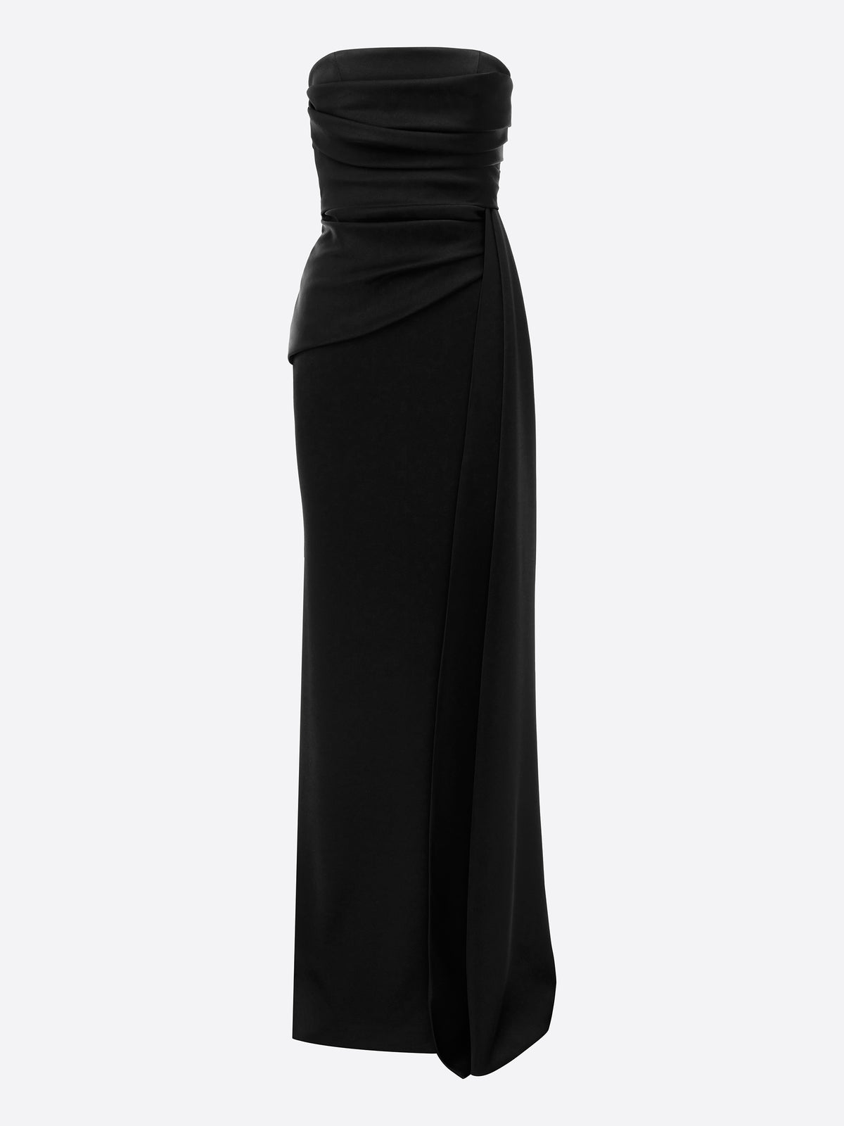 Strapless Sash Column in Satin Crepe - d1864re27-strapless-sash-column-in-satin-crepe-black-11.jpg