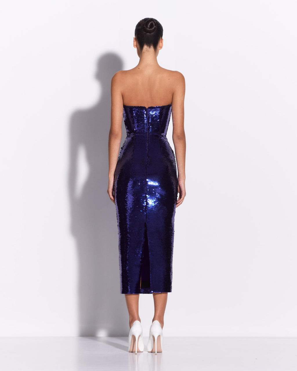 Strapless Sweetheart Dress in Sequin