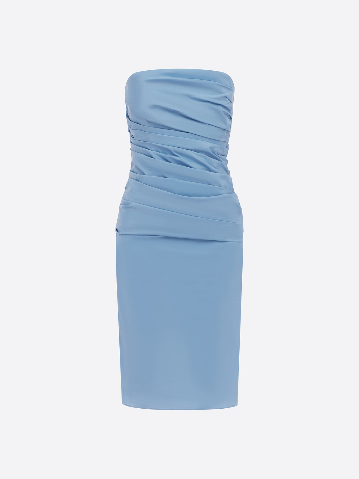 Strapless Tucked Dress in Taffeta - d1850re27-strapless-tucked-dress-in-taffeta-dove-11.jpg