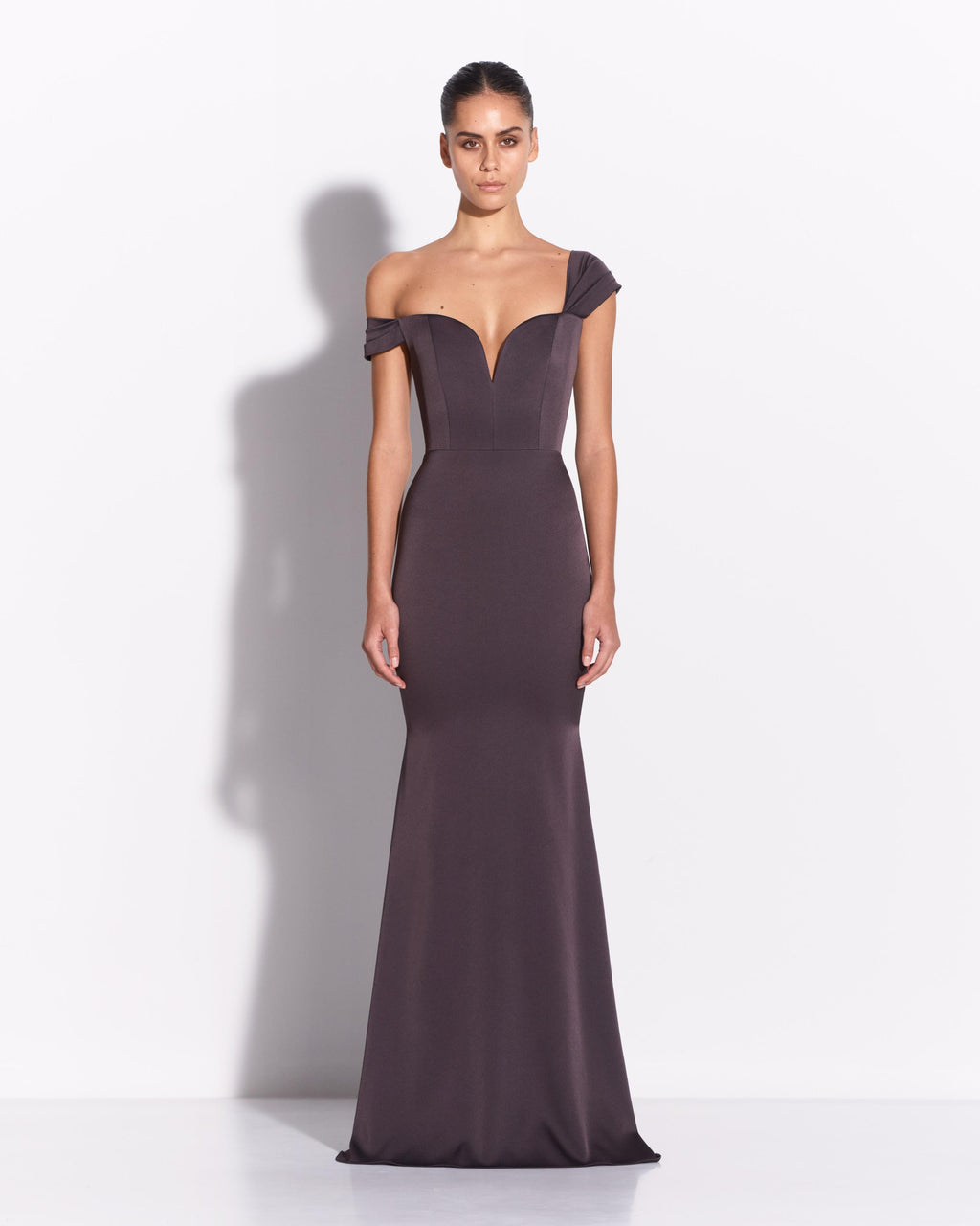 Sweetheart Gown in Satin Crepe