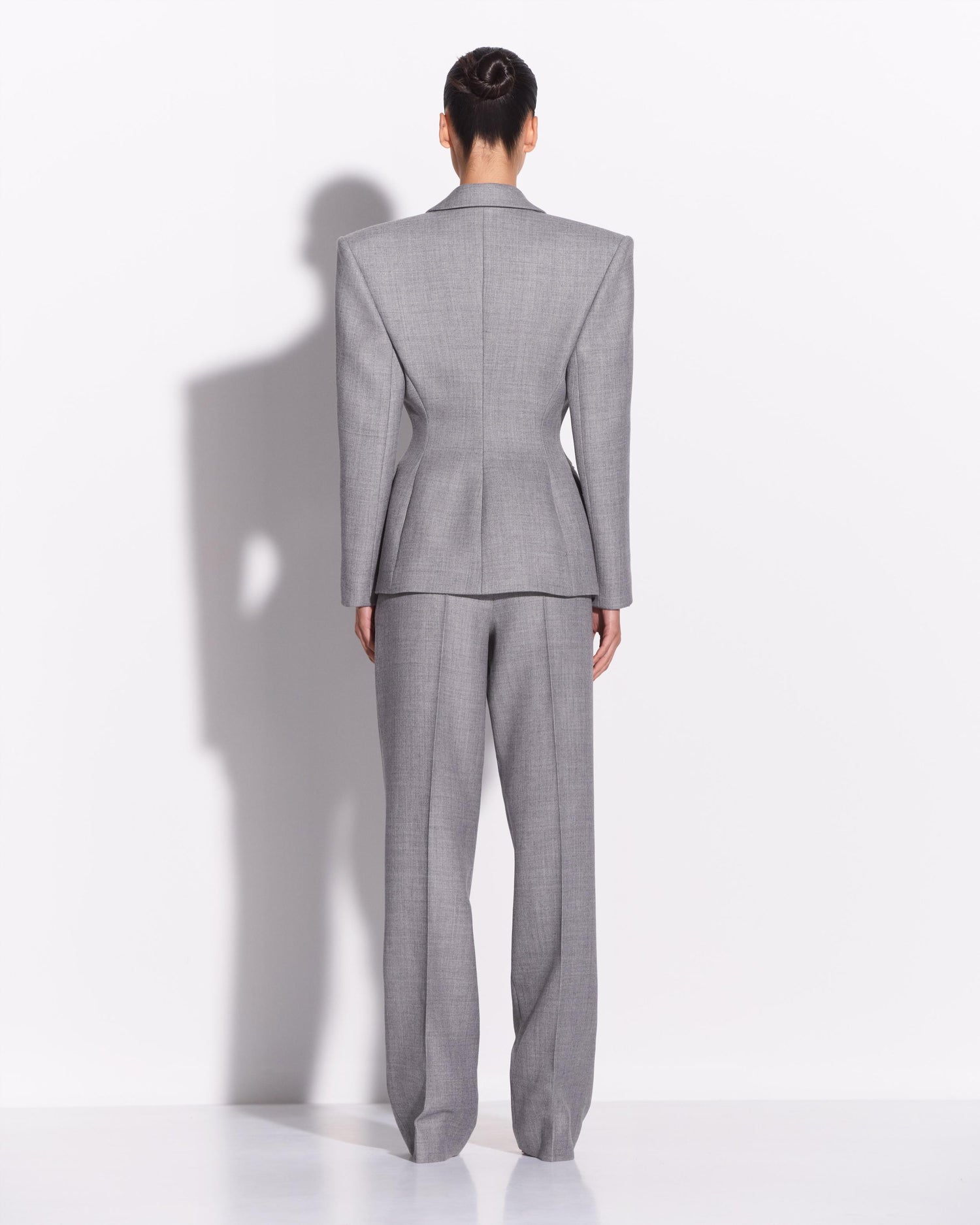 Tailored Trouser in Wool Suiting