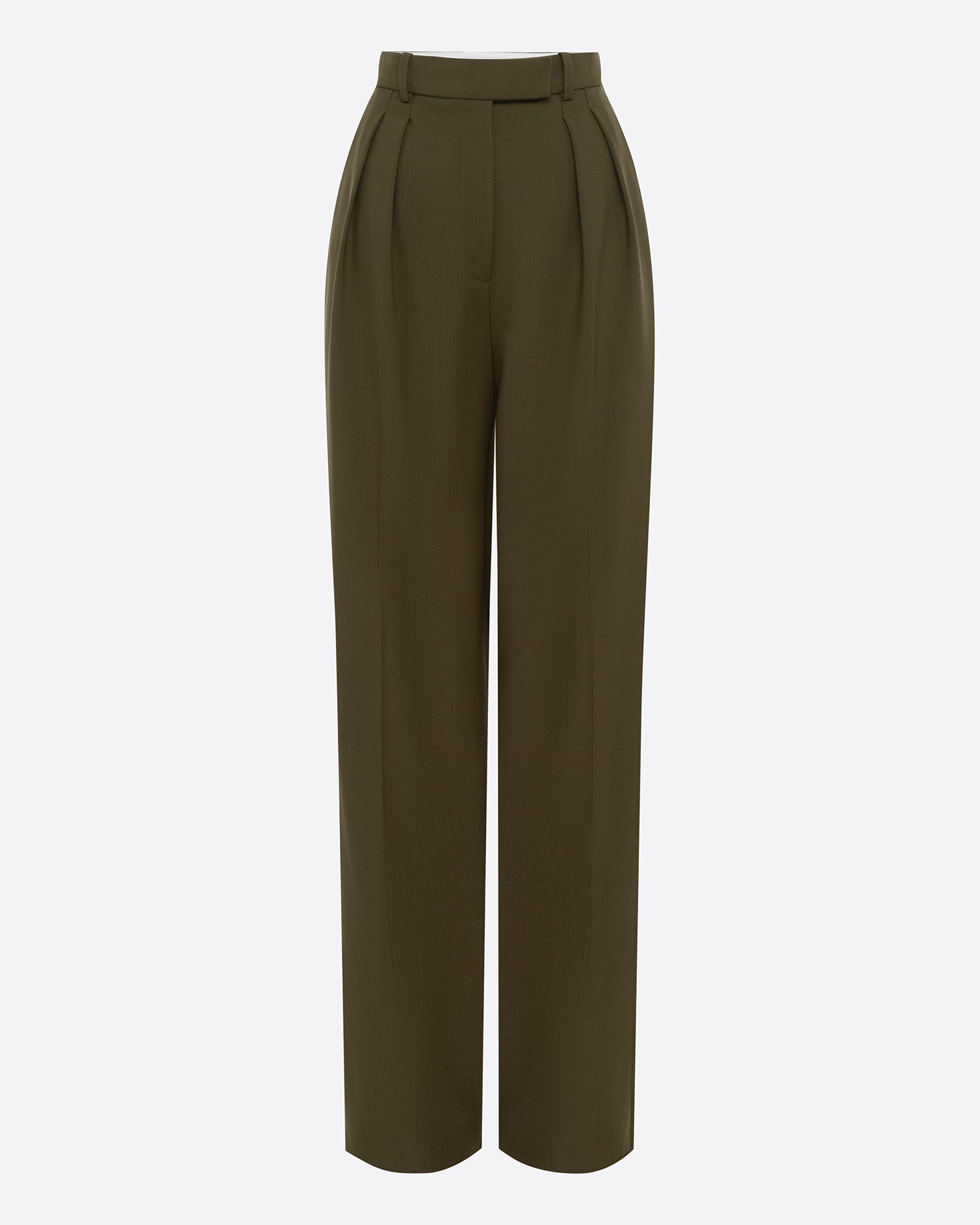 Tailored Trouser in Wool Suiting