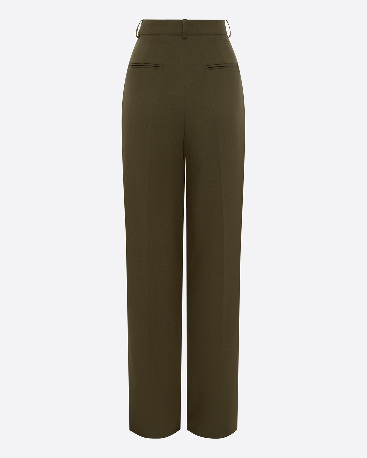 Tailored Trouser in Wool Suiting