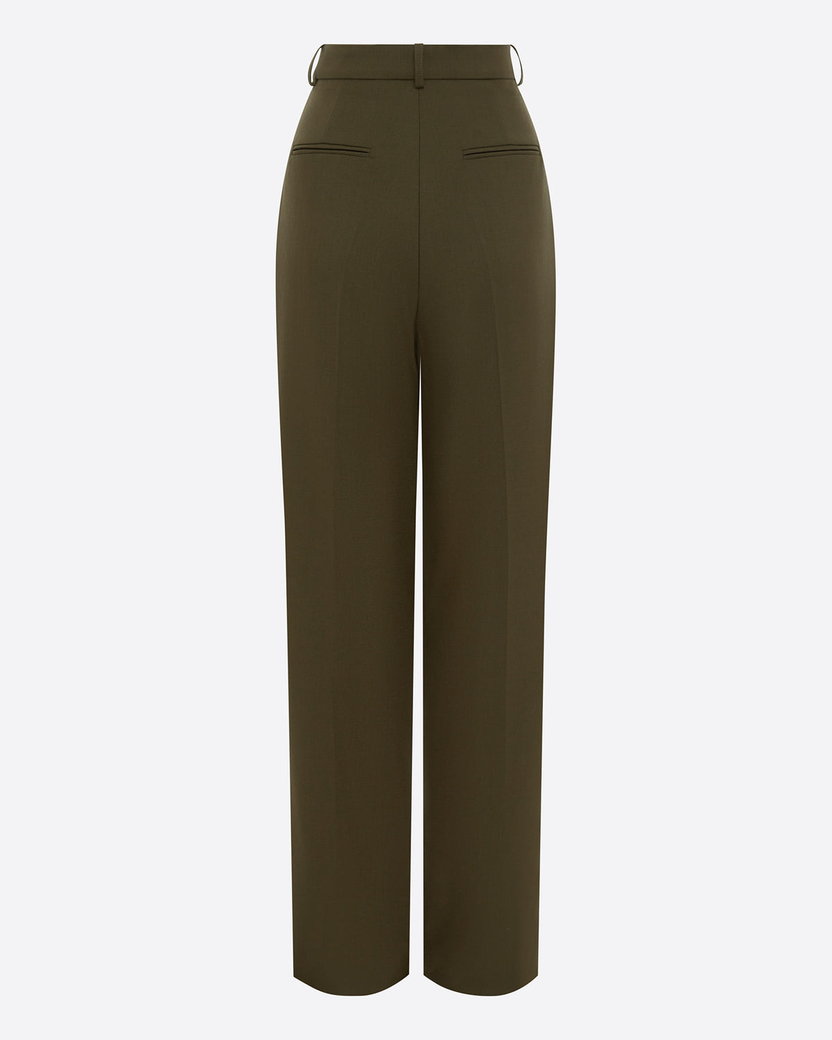 Tailored Trouser in Wool Suiting