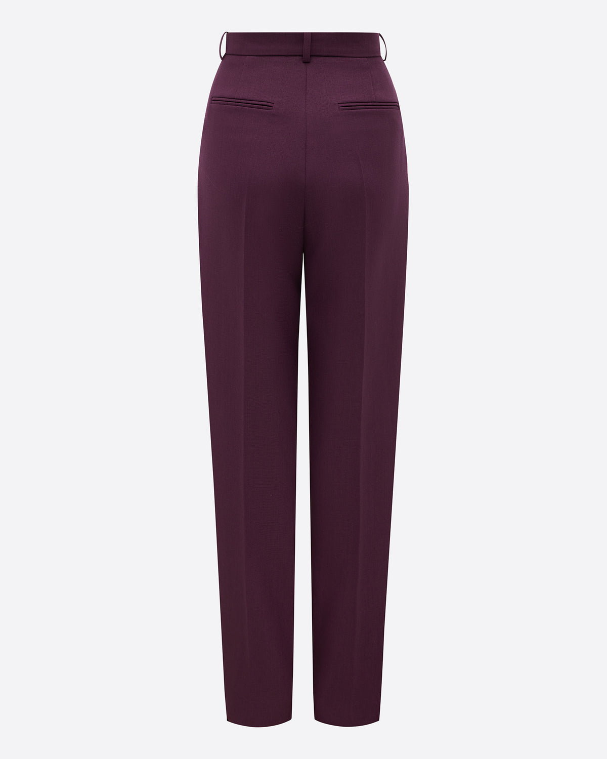 Tapered Trouser in Wool Suiting