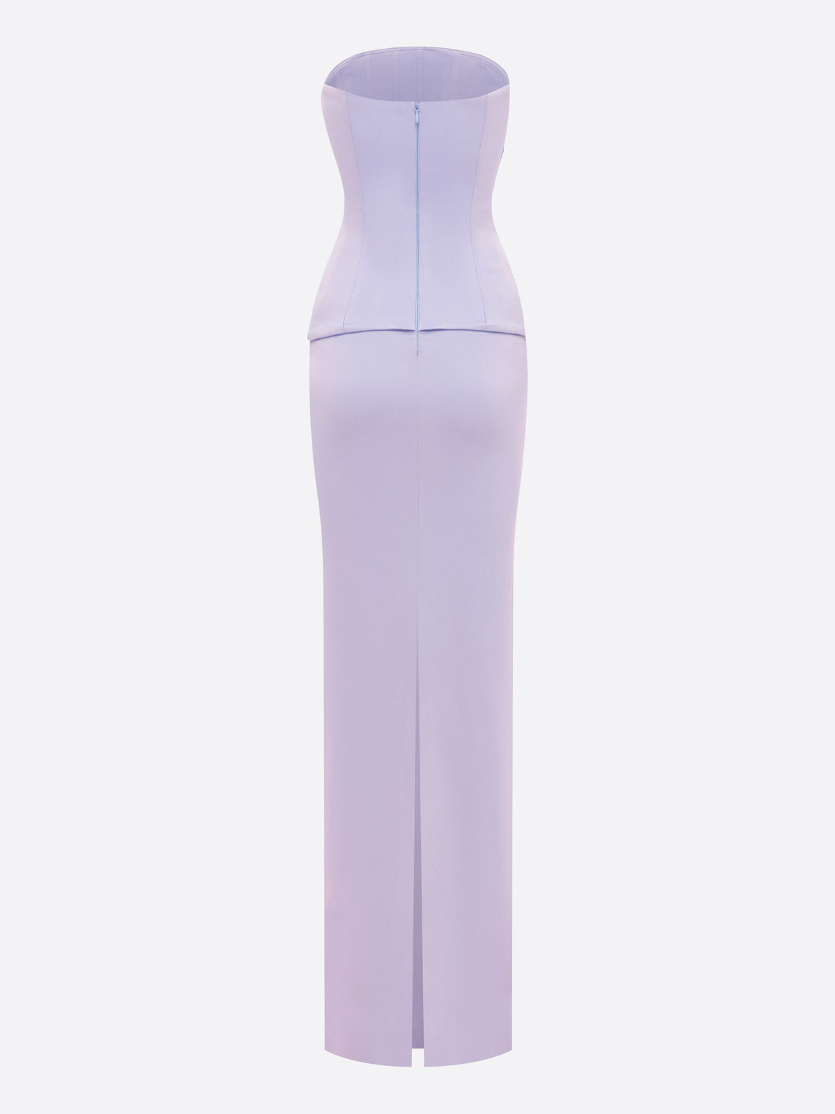 Twist Column in Satin Crepe