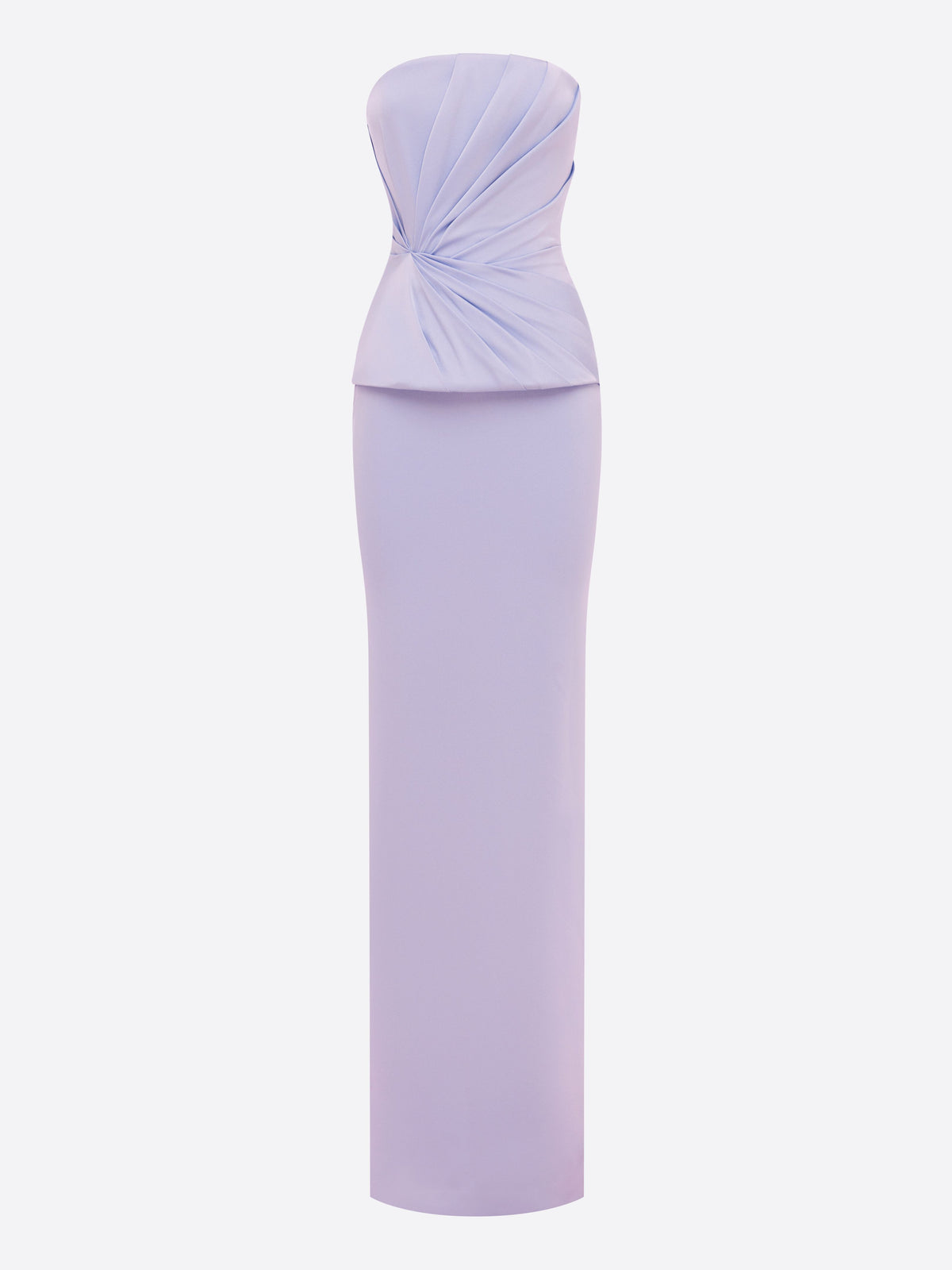 Twist Column in Satin Crepe