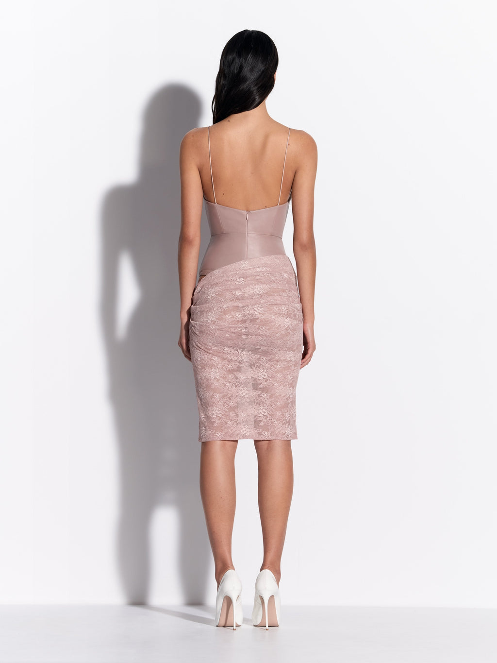Bikini Bodysuit in Leather - by079re27-bikini-bodysuit-in-leather-dusty-pink-s0228re27-tucked-skirt-in-stretch-lace-bare-02.jpg