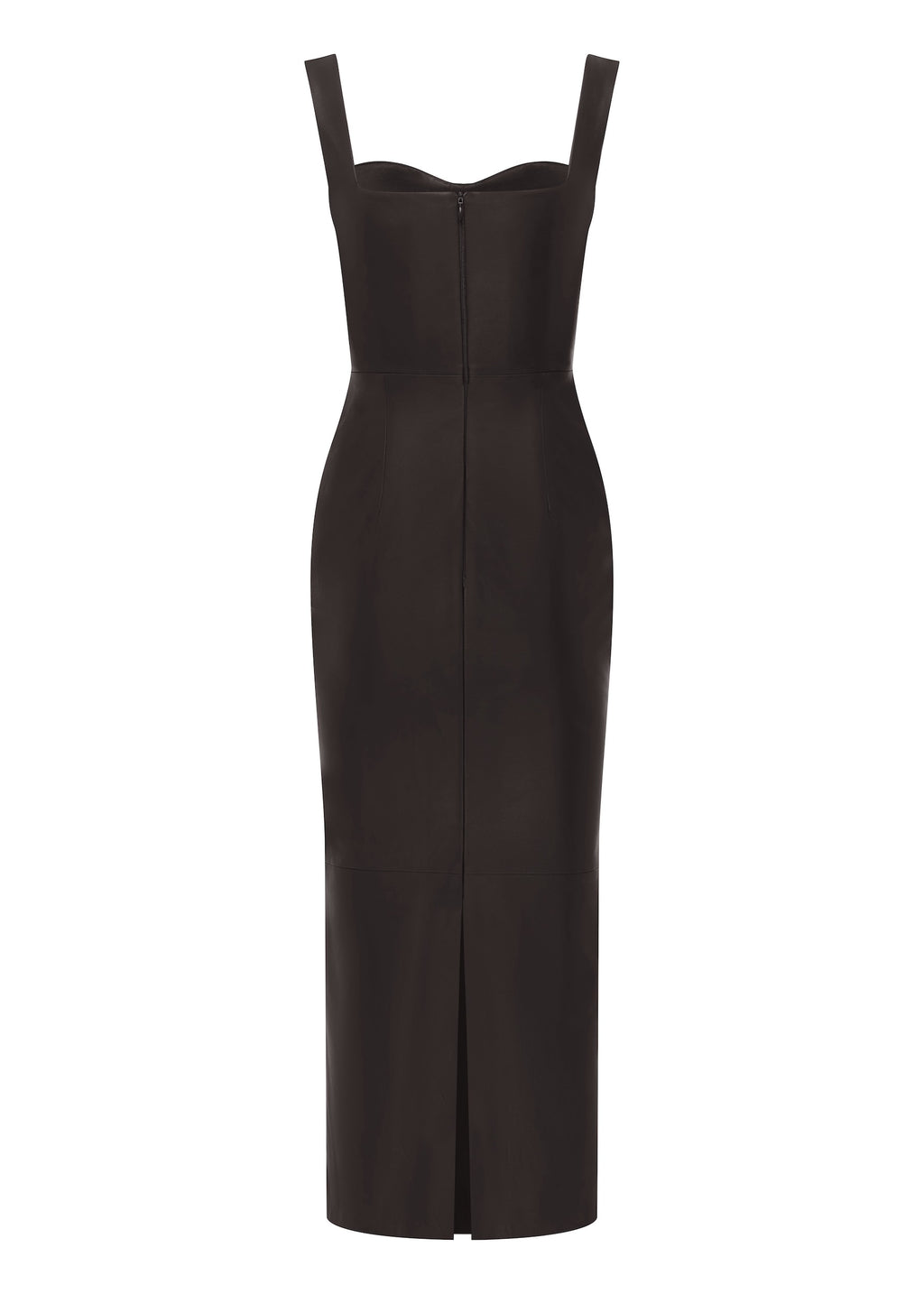 Cupped Dress in Leather - d1854re27-cupped-dress-in-leather-aubergine-12.jpg
