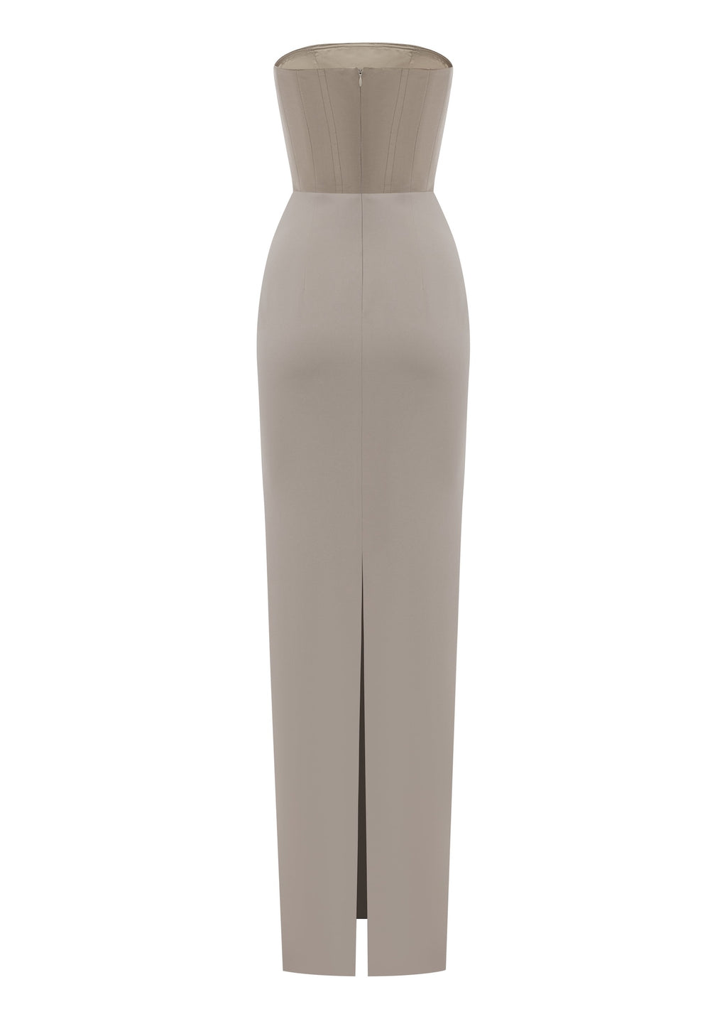 Contrast Strapless Column in Duchess Satin & Crepe - d1860re27-contrast-strapless-column-in-duchess-satin-crepe-rock-12.jpg